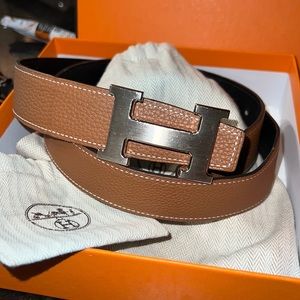 Authentic Hermes Constance H buckle reversible